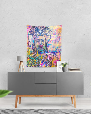 Frida’s Colors Tapestry 51"x60"