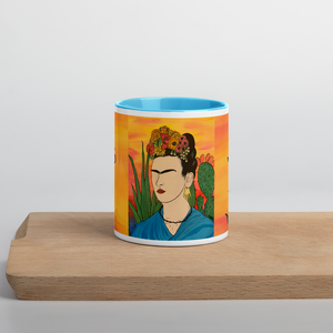 Frida’s Nopales Mug with Color
