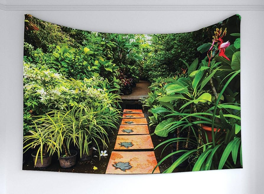 “Tend To Your Garden” Tapestry 51"x60"