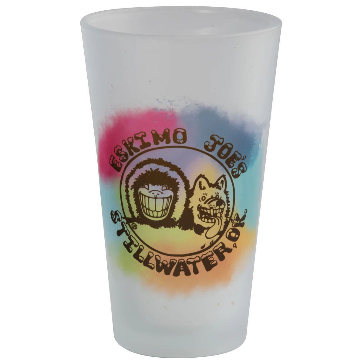 Frosted Pint Glasses