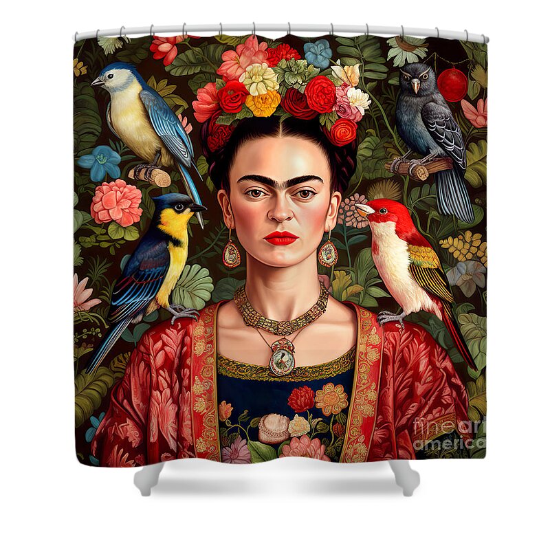 Frida’s Colors Tapestry 51"x60"